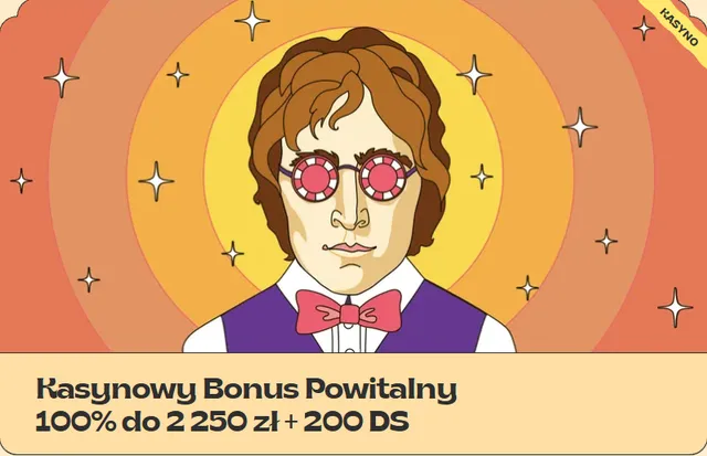 Okładka bonusu casino vinyl 100% do 2 250 zł + 200 DS